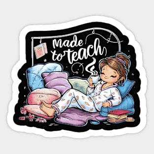 Made to Teach Tee Sticker